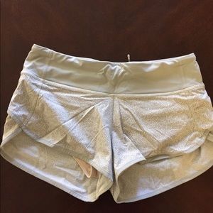 Lululemon speed shorts size 4